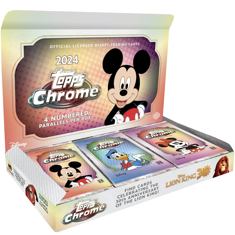 2024 Topps Chrome Disney Hobby Box Jaspys