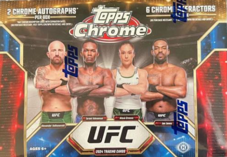 2024 Topps Chrome UFC Breakers Delight Box Jaspys