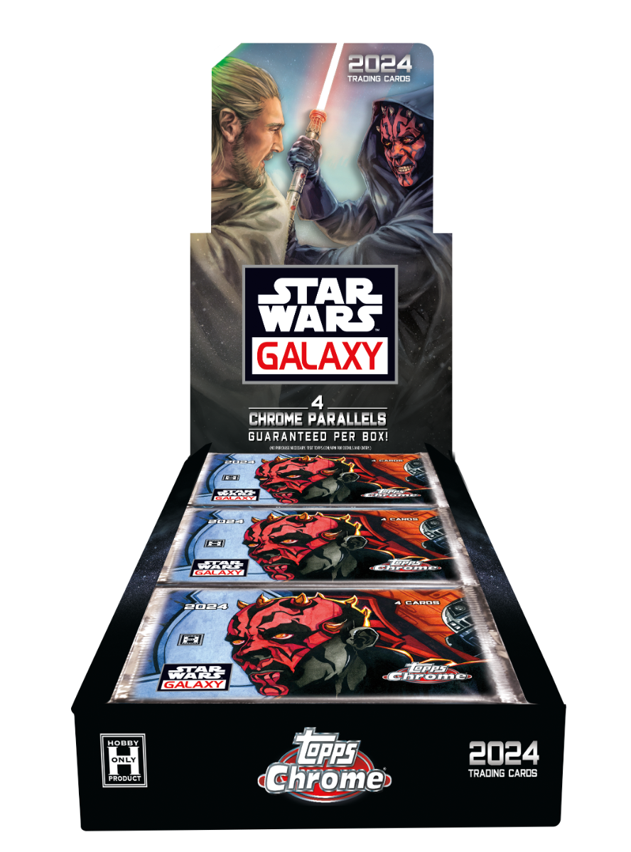 2024 Topps Star Wars Chrome Galaxy Hobby Box Jaspys