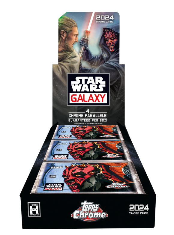 2024 Topps Star Wars Chrome Galaxy - Hobby Box