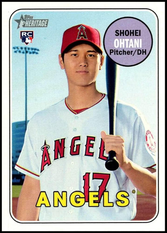 *OHTANI RC* *WORLD SERIES SPECIAL TONIGHT ONLY* 2018 Topps Heritage Jumbo Fat Pack