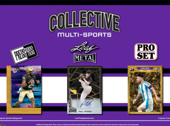 2024 Leaf Collective Multi-Sport Hobby Box