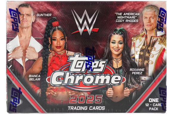 2025 Topps Chrome WWE Breaker’s Delight Box