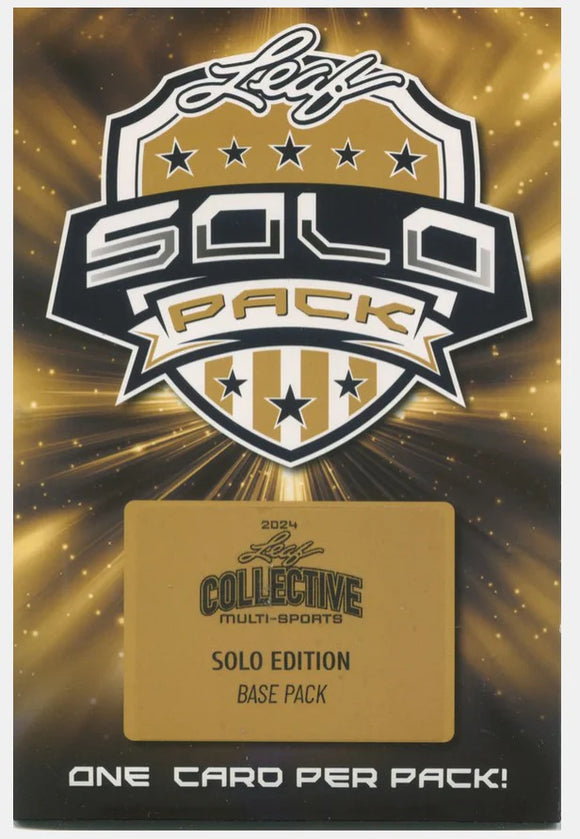 2024 Leaf Collective Multisport Hobby SOLO PACK