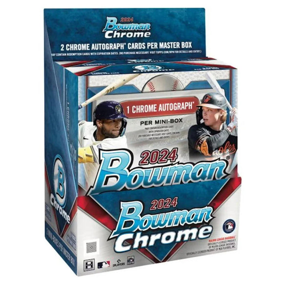 2024 Bowman Chrome Baseball Hobby Box Jaspys