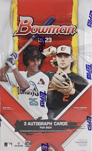 *WORLD SERIES TONIGHT ONLY SPECIAL*2023 Bowman Baseball Jumbo Box