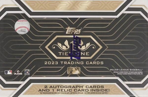 2023 Topps Tier One Baseball Hobby Box – Jaspys