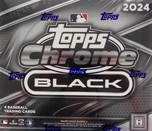 2024 Topps Chrome Black Baseball Hobby Box