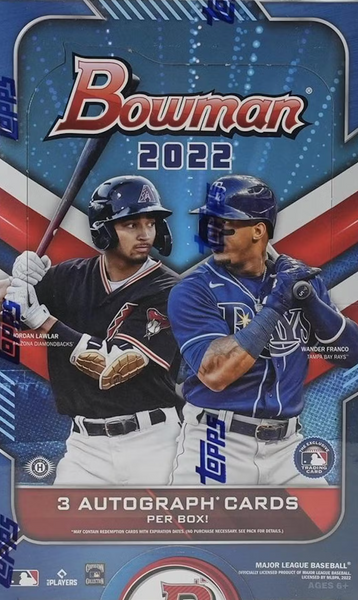 2022 Bowman Baseball Jumbo Box