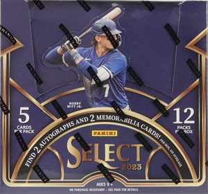 *WORLD SERIES TONIGHT ONLY SPECIAL* 2023 Panini Select Baseball Hobby Box