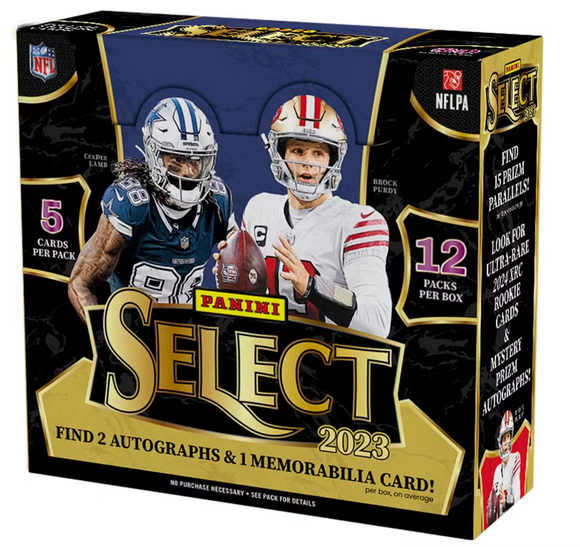 2023 Panini Select Football Hobby Box