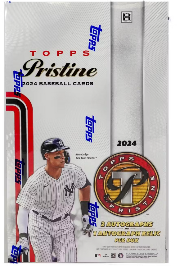 *WORLD SERIES TONIGHT ONLY SPECIAL* 2024 Topps Pristine Baseball Hobby Box