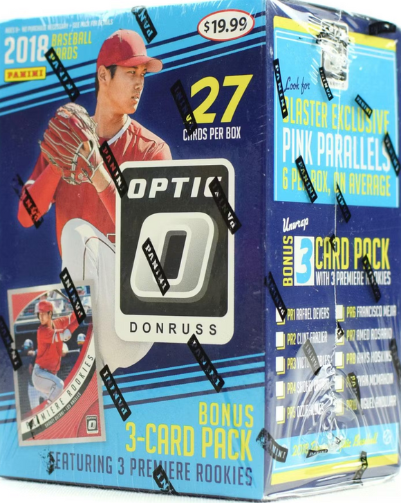 2018 Panini Donruss Optic Baseball 7-Pack Blaster Box