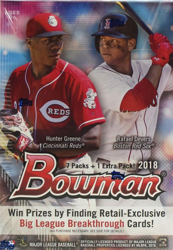 2018 Bowman Baseball 8-Pack Blaster Box