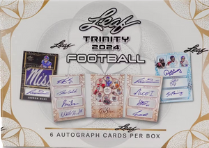 2024 Leaf Trinity Football Hobby Box