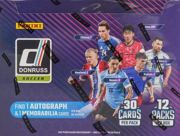 2024/25 Panini Donruss Soccer Hobby Box