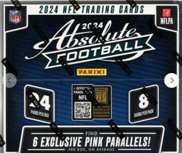 2024 Panini Absolute Football 24-Pack Retail Box