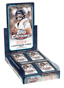 2024 Topps Chrome Football Hobby Box