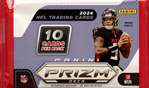 2024 Panini Prizm Deca Football Hobby *SINGLE PACK*