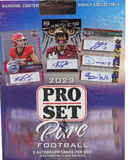 2023 Leaf Pro Set Pure Football Hobby Box