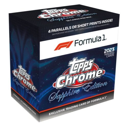 2023 Topps Formula 1 Chrome Sapphire Edition Box – Jaspys