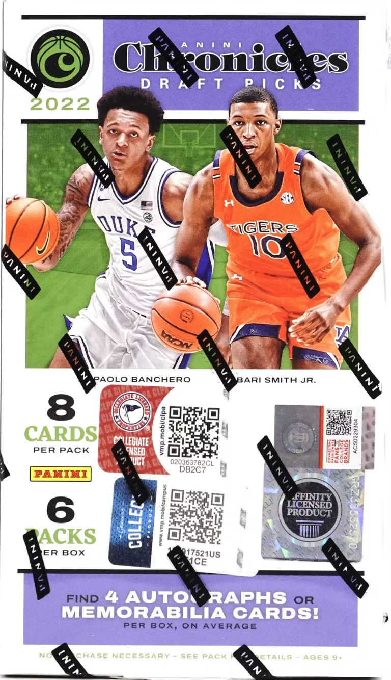 2022 Panini Chronicles Draft Basketball Hobby Box – Jaspys