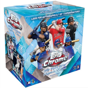 2020 Topps Chrome Update Sapphire Box